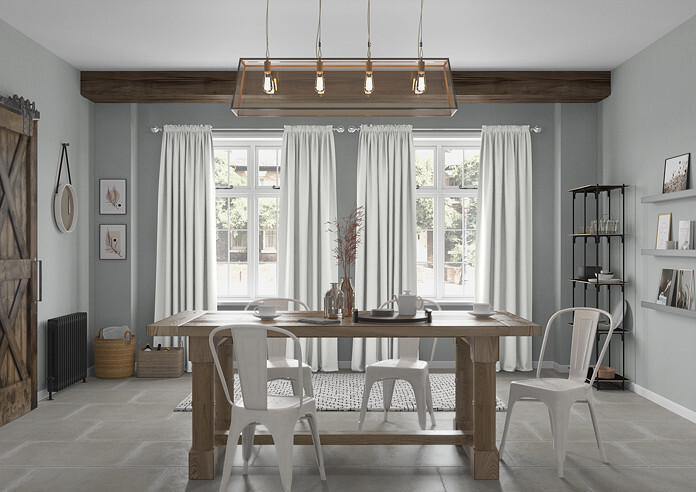 Oslo, Silver - Made to Measure Curtains - Image 5